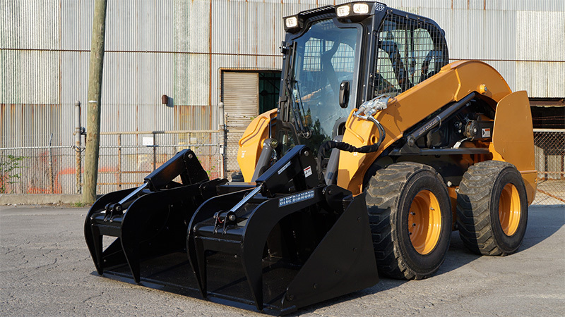 Skid Steer Grapple Bucket Severe Duty Model