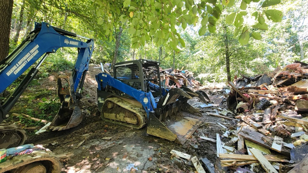 BD Assist Bat Cave NC Hurricane Cleanup 1