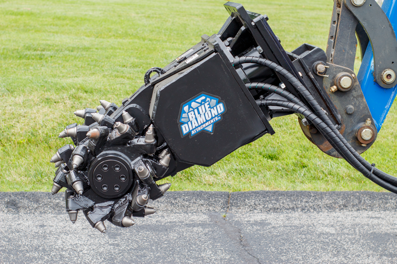 Blue Diamond Broom HD Angle Series 2 Tractor Attachments Gallery 1