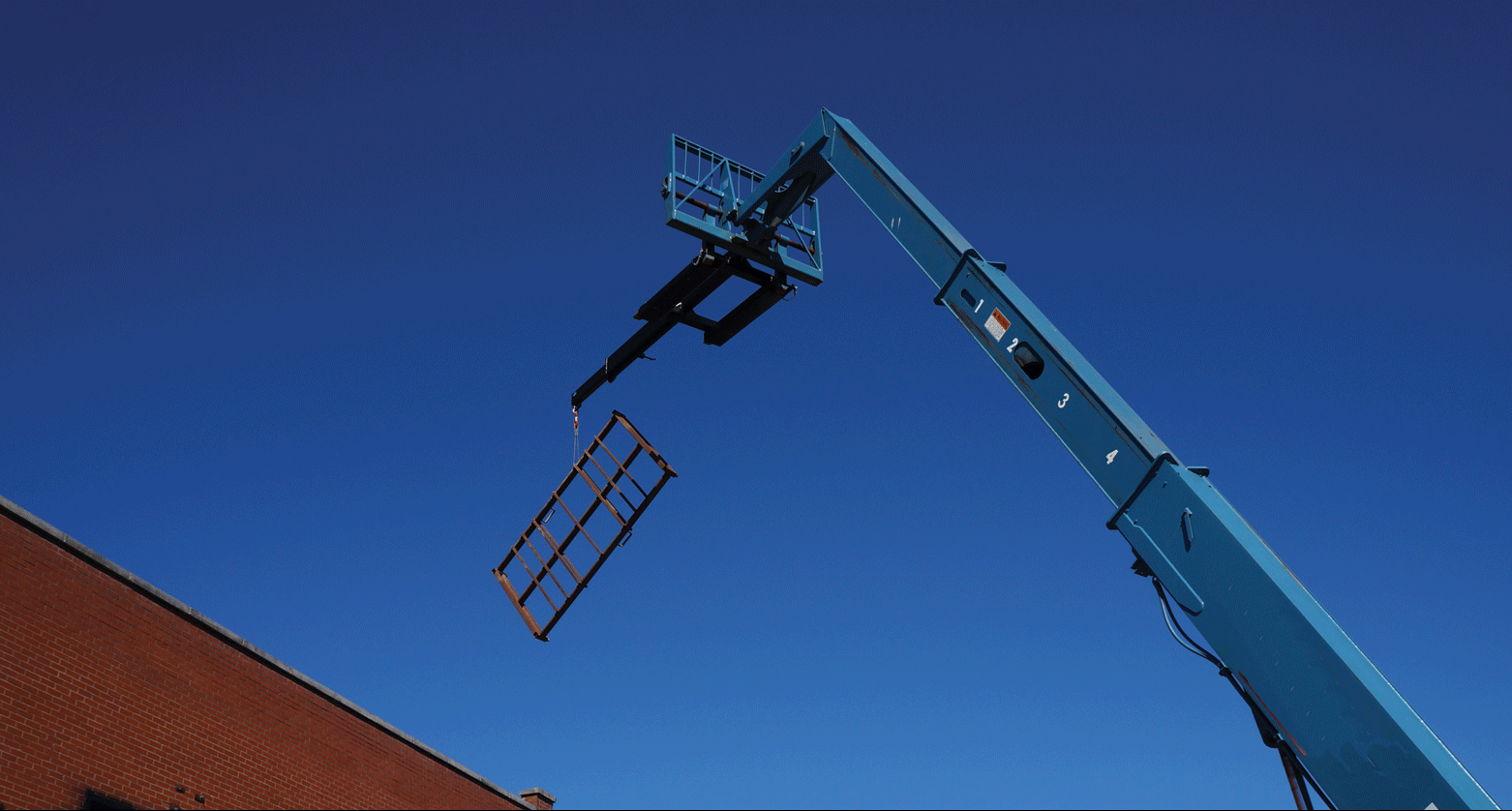 Blue Diamond Forklift Attachments Industrial Jib Gallery 1