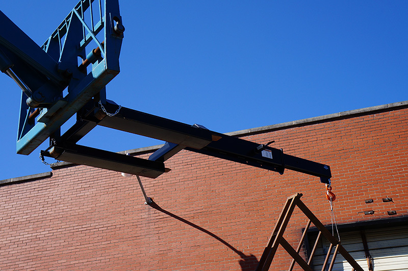 Blue Diamond Forklift Attachments Industrial Jib Gallery 6