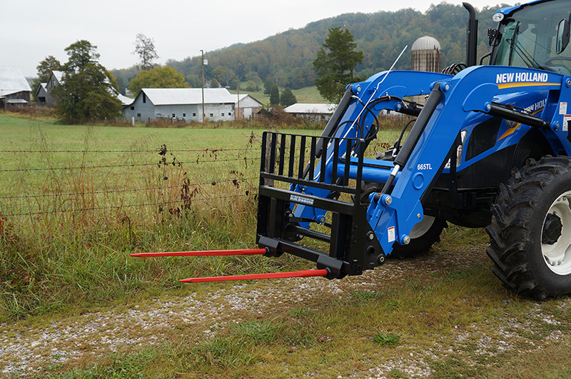 Blue Diamond Hay Spear Double Tractor Attachments Gallery 5