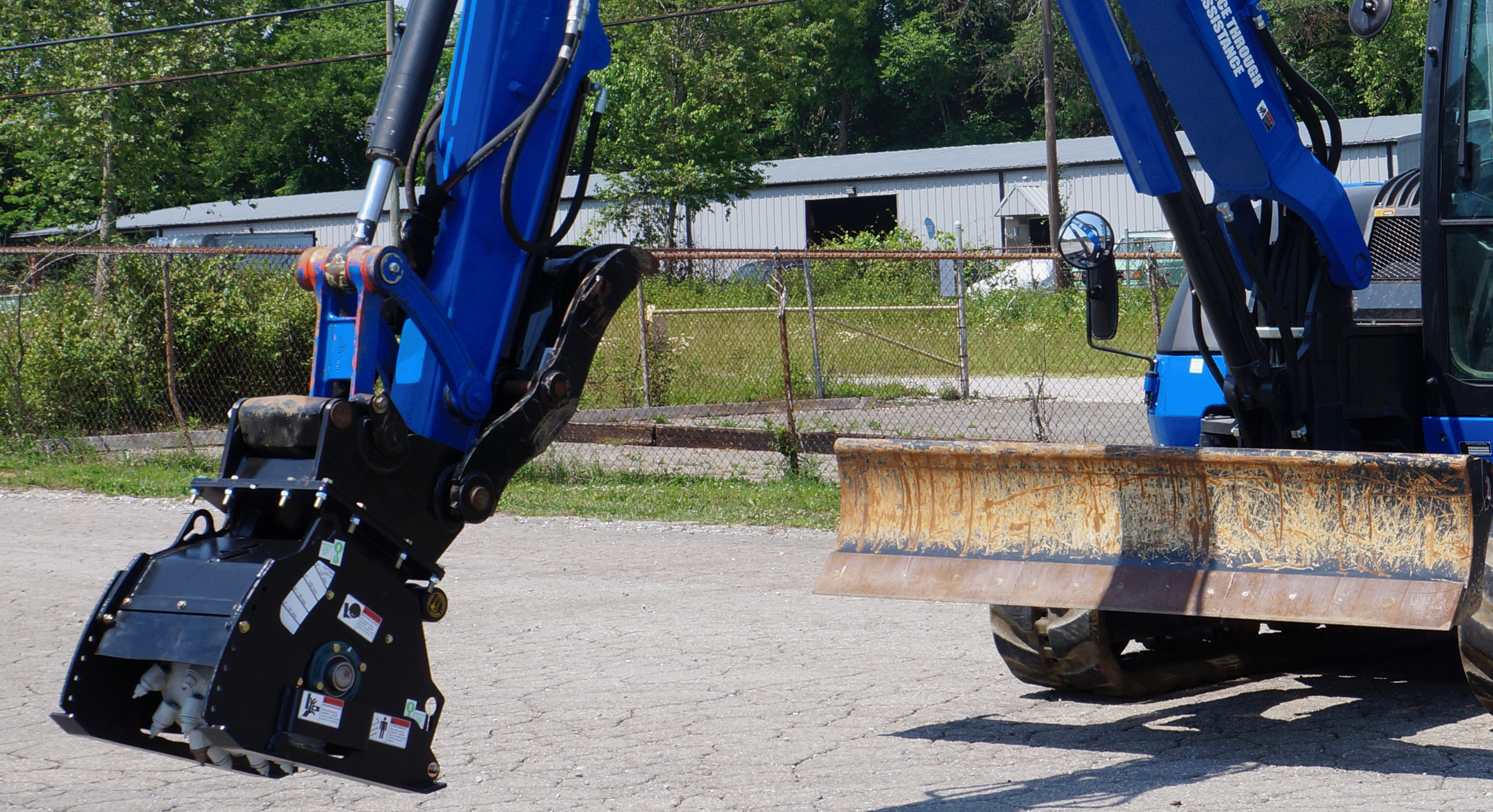 Blue Diamond Mini Excavator Cold Planer Gallery 4