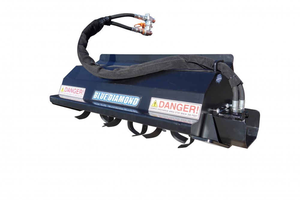 Blue Diamond Mini Rototiller Mini Skid Steer Attachments