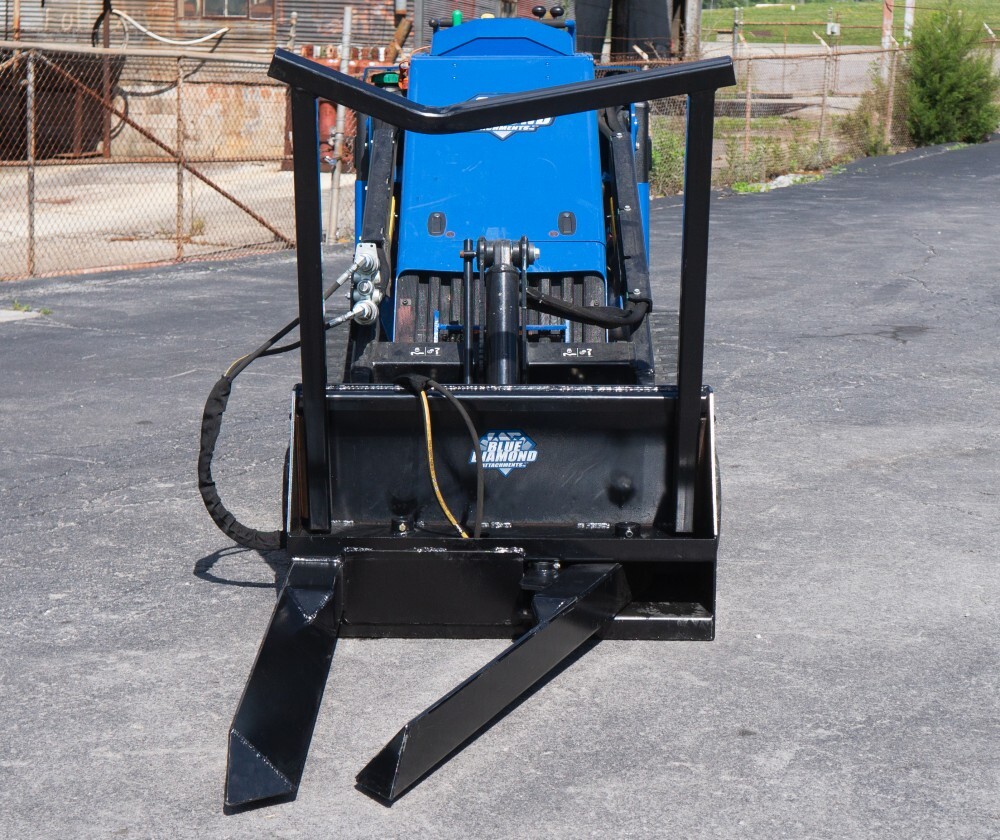 Blue Diamond Mini Skid Steer Attachments Mini Nursery Fork Gallery 1