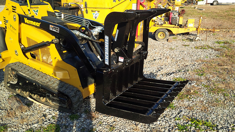 Blue Diamond Mini Skid Steer Attachments Mini Series Root Grapple Gallery 2