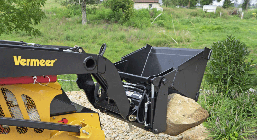 Blue Diamond Mini Skid Steer Attachments mini 4 in 1 bucket Gallery 6