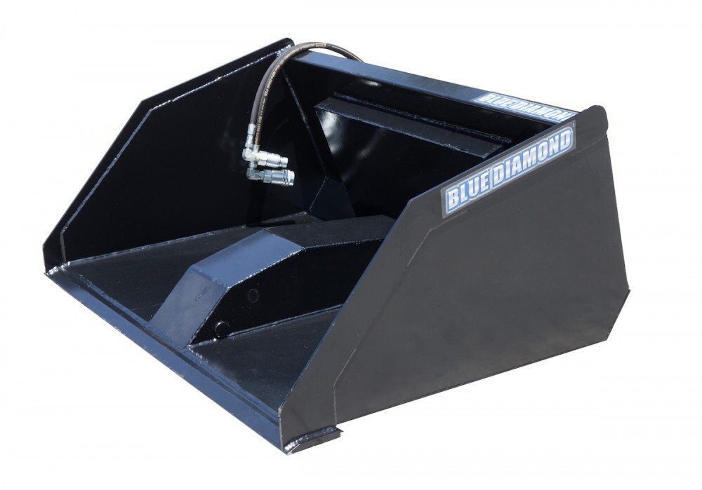 Blue Diamond Mini Skid Steer Attachments mini front dump bucket