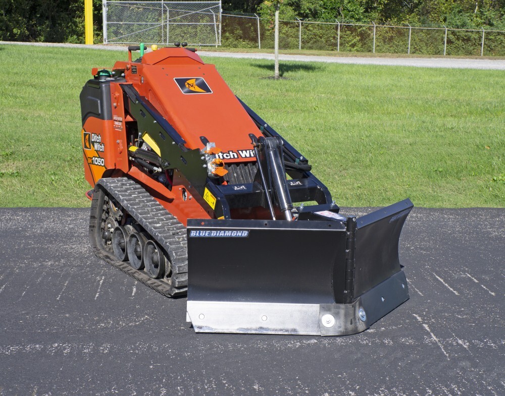 Blue Diamond Mini Skid Steer V Blade Mini Skid Steer Attachments Gallery 1