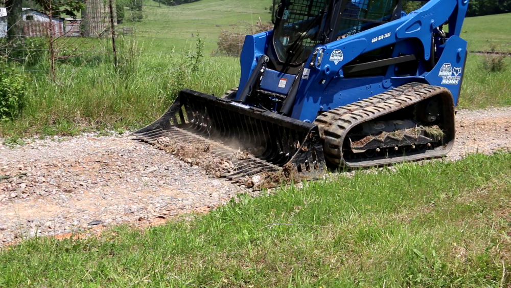 Blue Diamond Rock Bucket Standard Extreme Duty Skid Attachments Gallery 1