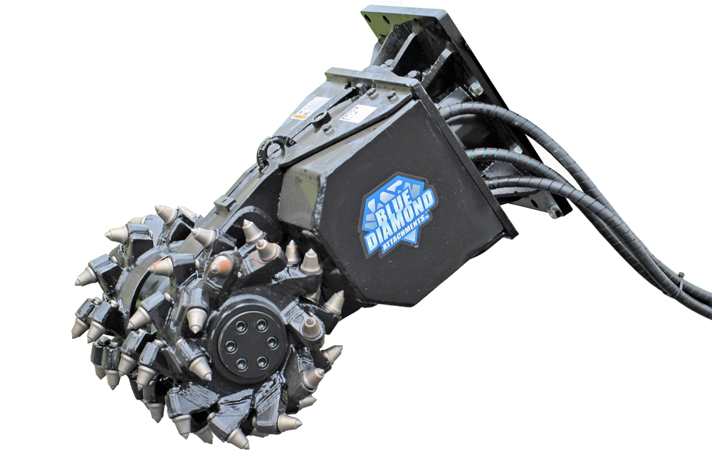 Blue Diamond Rock Grinders Attachments