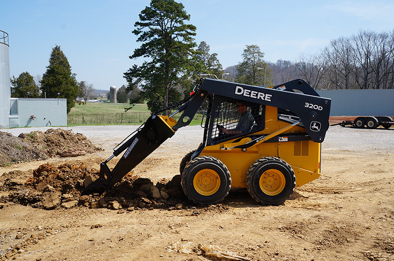 Blue Diamond Skid Steer Attachment Backhoe Gallery 7