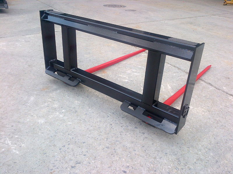 Blue Diamond Skid Steer Attachments Hay Spear Double Gallery 4