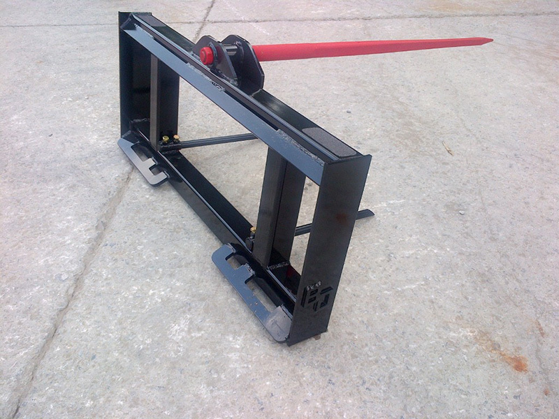 Blue Diamond Skid Steer Attachments Hay Spear Single Gallery 2