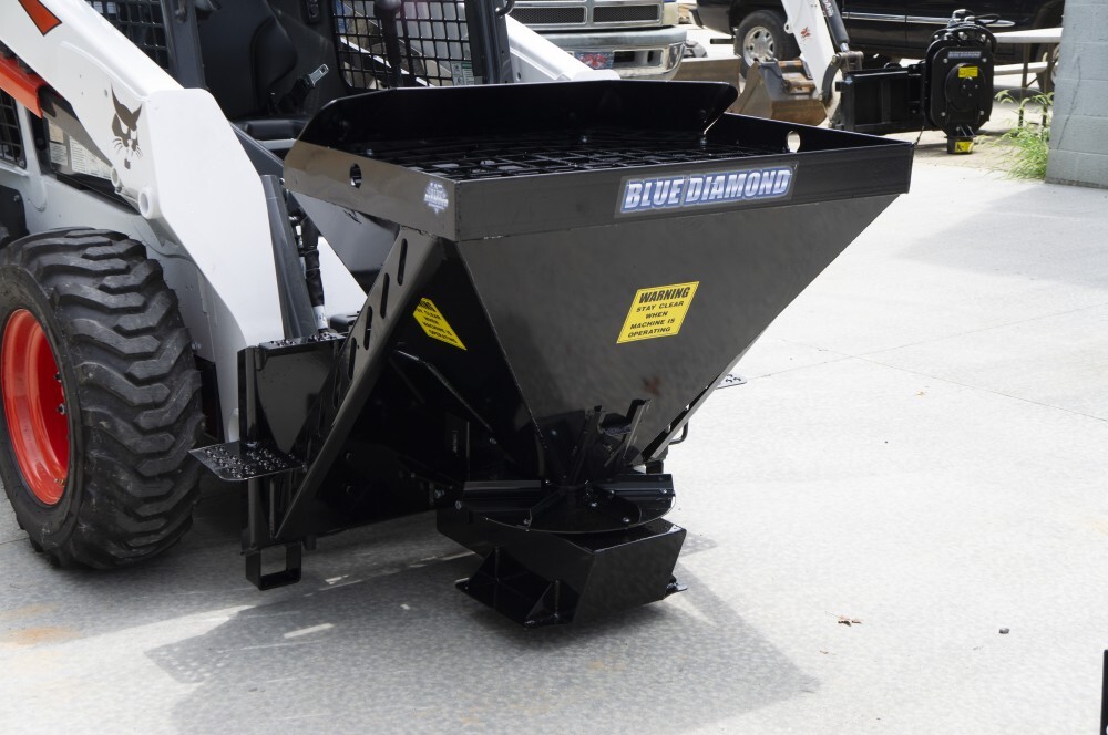 Blue Diamond Skid Steer Attachments Material Spreader HD Scoop and Spread Gallery 8