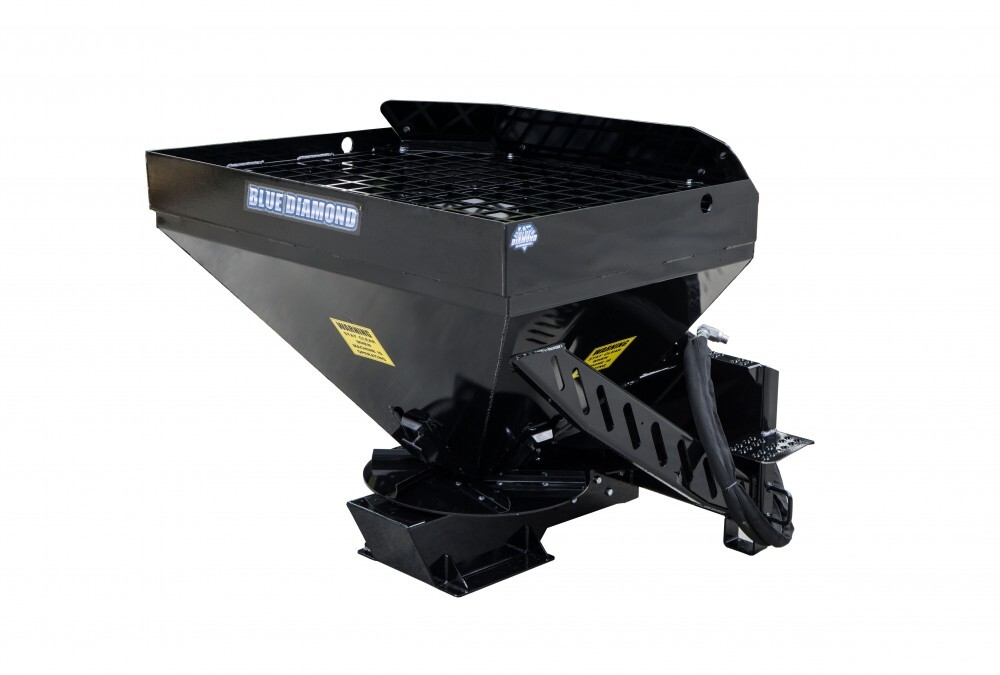 Blue Diamond Skid Steer Attachments Material Spreader HD Scoop and Spread