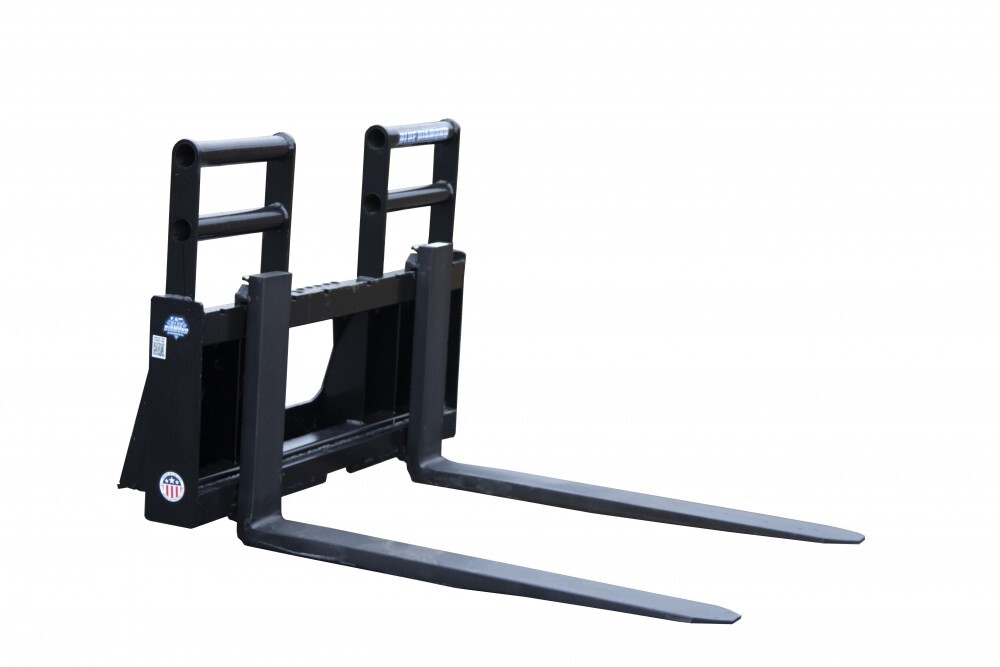 Blue Diamond Skid Steer Attachments PALLET FORKS CLASS 3 10000 LBS CAPACITY Gallery 1