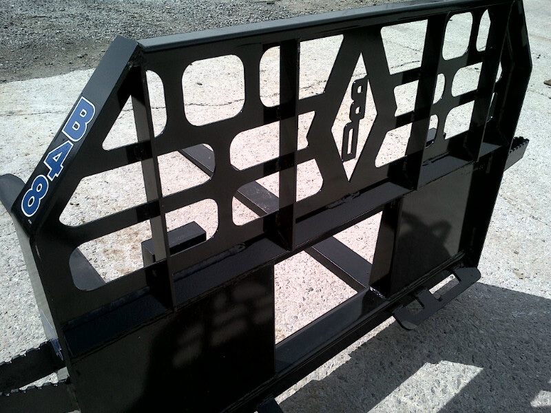 Blue Diamond Skid Steer Attachments Pallet Fork 5000 Capacity Heavy Duty Gallery 3