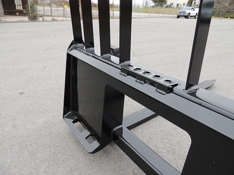 Blue Diamond Skid Steer Attachments Pallet Fork 5000 Capacity Walkthough Gallery 5