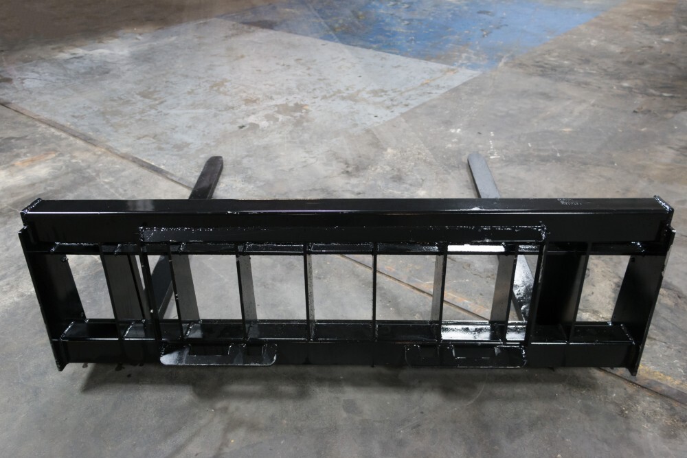 Blue Diamond Skid Steer Attachments Pallet Fork 6000 Capacity Wide Frame HD Gallery 4
