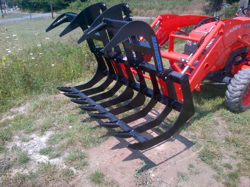 Blue Diamond Skid Steer Attachments ROOT GRAPPLE LIGHT DUTY Gallery 2