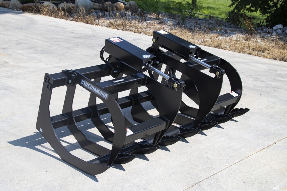 Blue Diamond Skid Steer Attachments ROOT GRAPPLE LIGHT DUTY Gallery 3