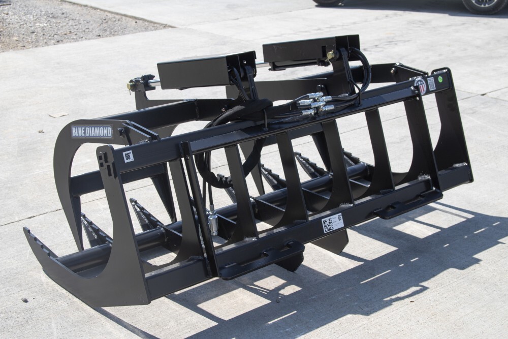 Blue Diamond Skid Steer Attachments ROOT GRAPPLE LIGHT DUTY Gallery 4