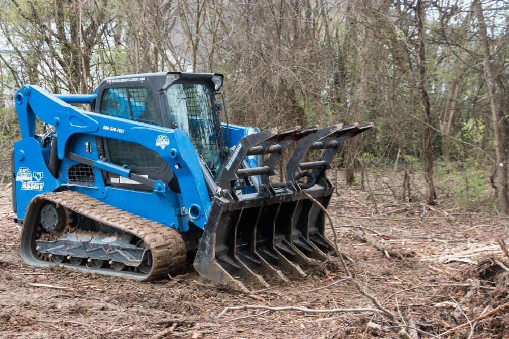 Blue Diamond Skid Steer Attachments Severe Grapple Rake Gallery 8