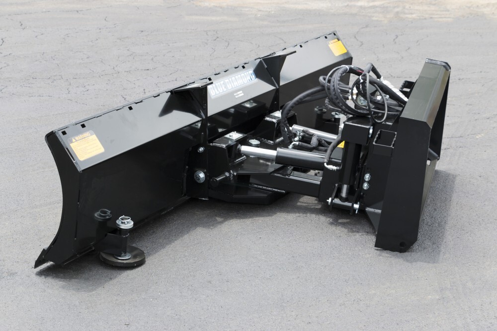 Blue Diamond Skid Steer Attachments Six Way Dozer Blade Gallery 2