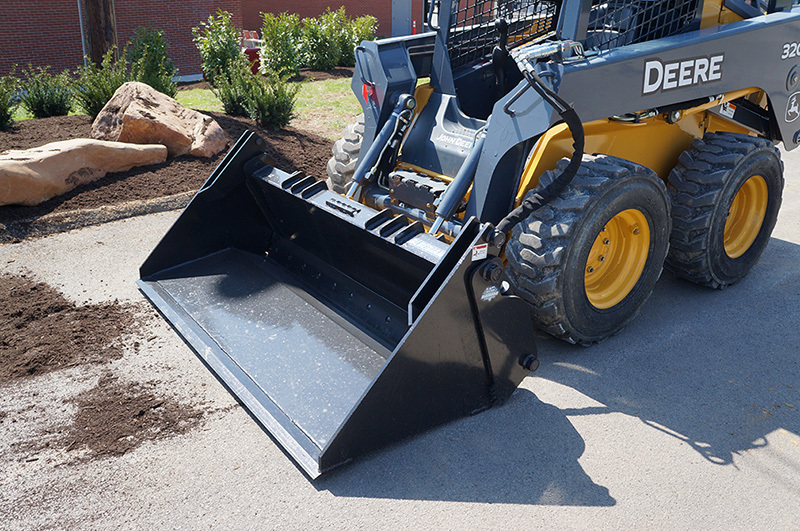 Blue Diamond Skid Steer Attachments Skid Steer Attachments Bucket 4 in 1 Gallery 6