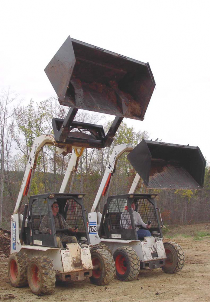 Blue Diamond Skid Steer Attachments Skid Steer Attachments Bucket Front Dump Gallery 3