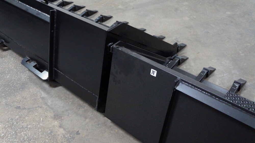 Blue Diamond Skid Steer Attachments Skid Steer Attachments Bucket Utility Gallery 7