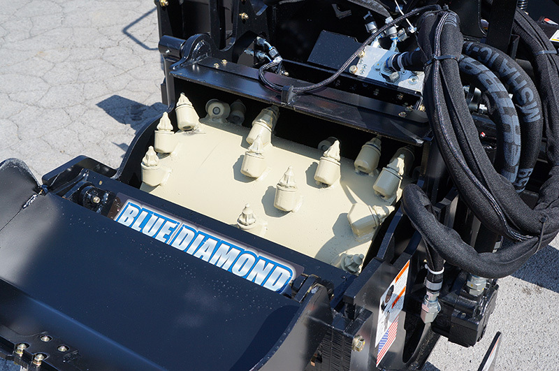 Blue Diamond Skid Steer Attachments Skid Steer Attachments Cold Planer High Flow Gallery 5