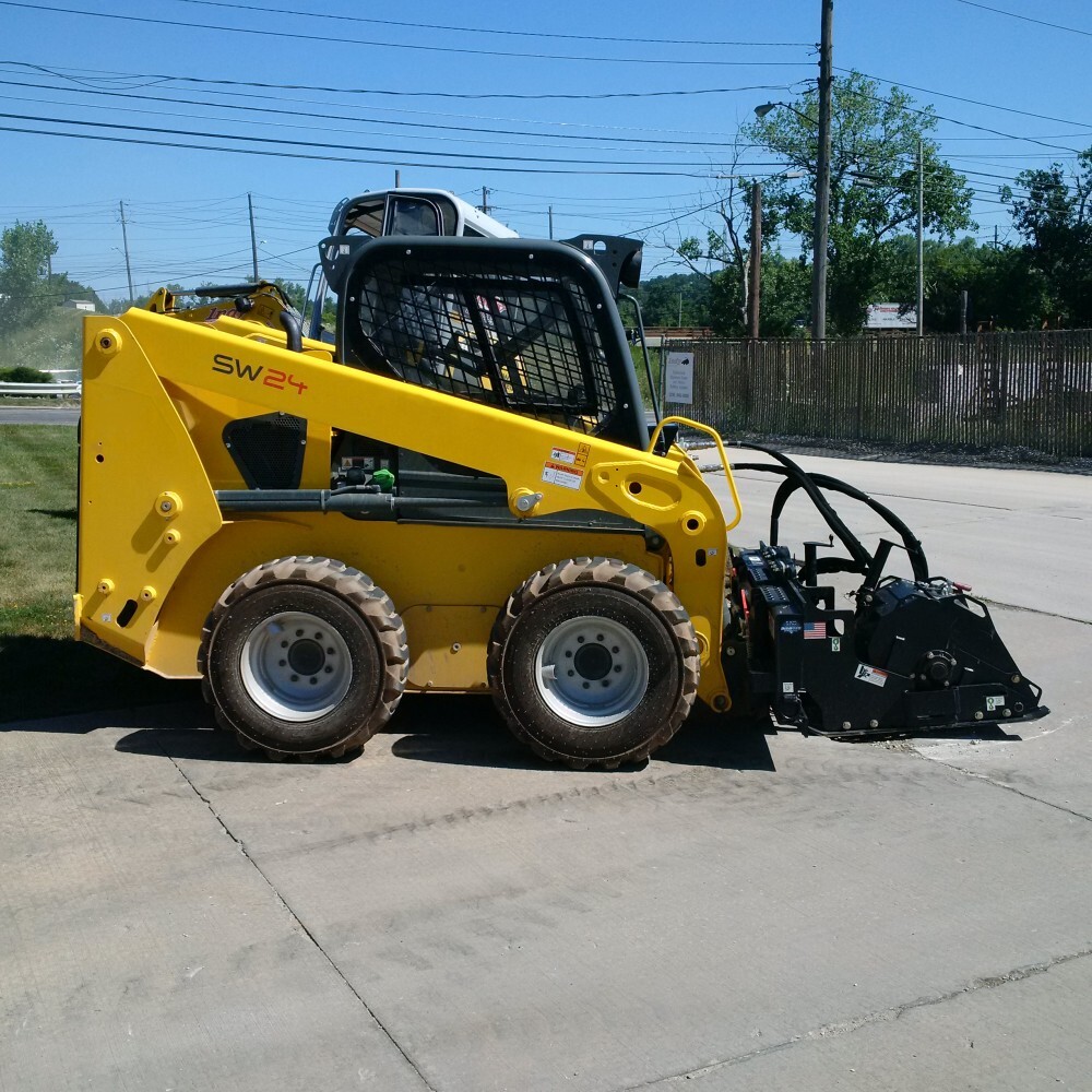 Blue Diamond Skid Steer Attachments Skid Steer Attachments Cold Planer Low Flow Gallery 1