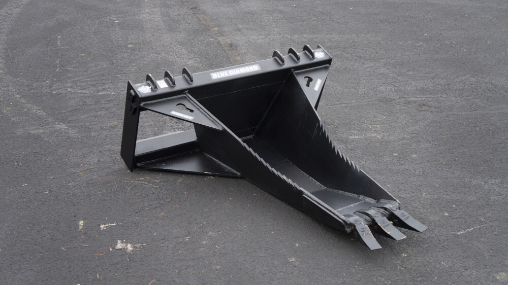 Blue Diamond Skid Steer Attachments Skid Steer Attachments Stump Bucket Severe Extreme Duty Gallery 7