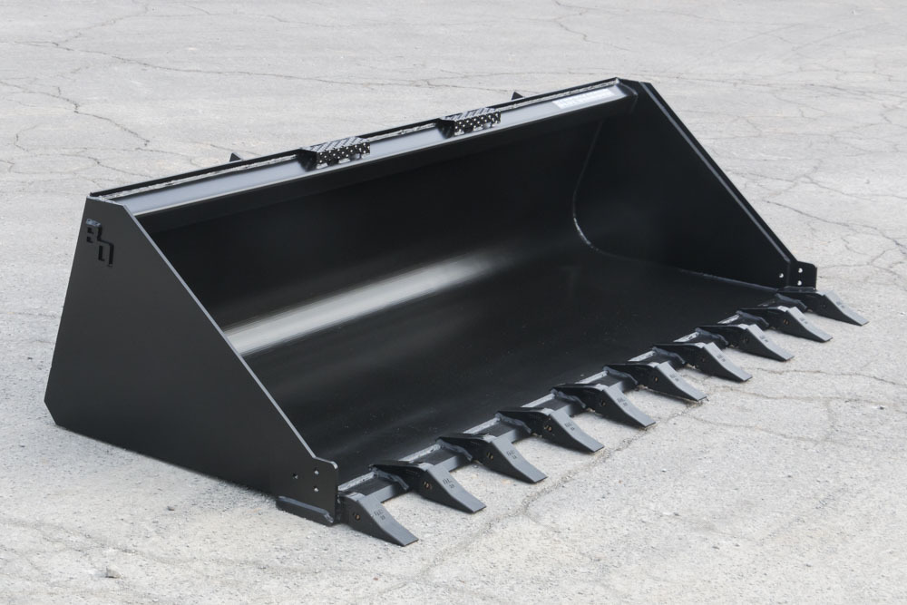 Blue Diamond Skid Steer Attachments Skid Steer Attachments Utility Bucket High Capacity Gallery 1