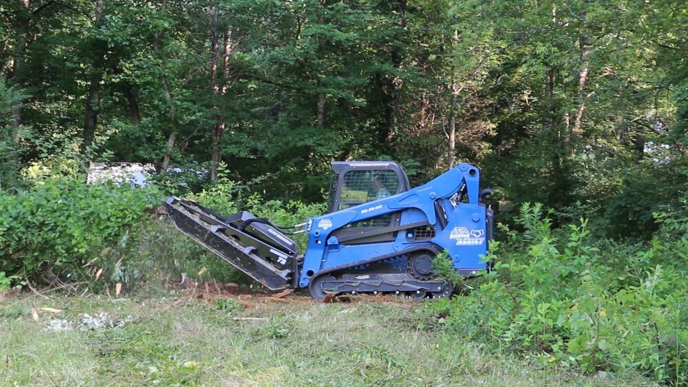 Blue Diamond Skid Steer Attachments Skid Steer Brush Cutter Extreme Duty Closed Front Gallery 6