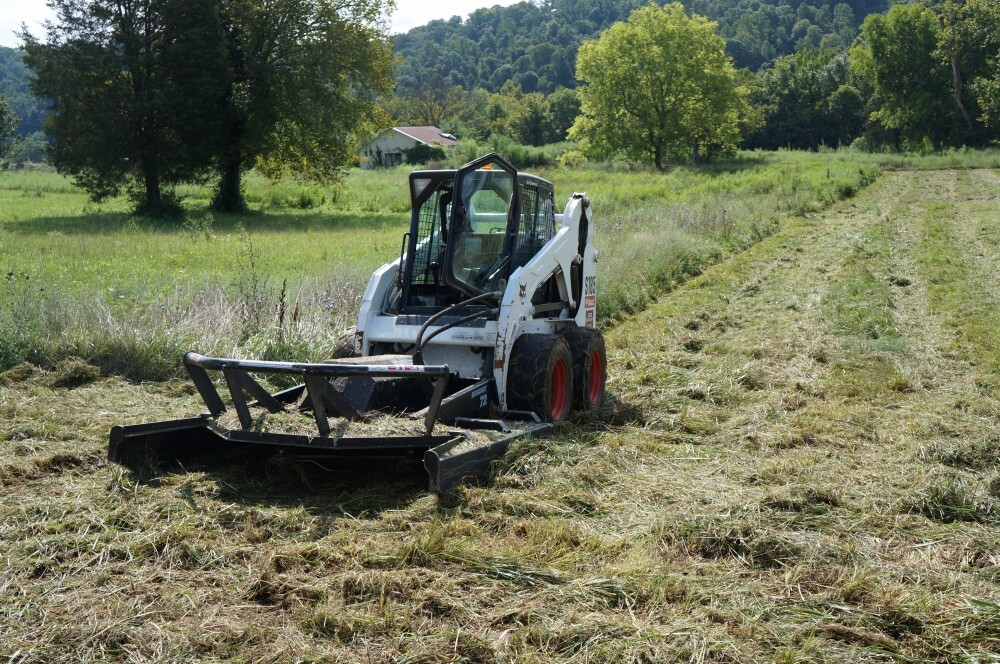 Blue Diamond Skid Steer Attachments Skid Steer Brush Cutter Extreme Duty Open Front Gallery 12