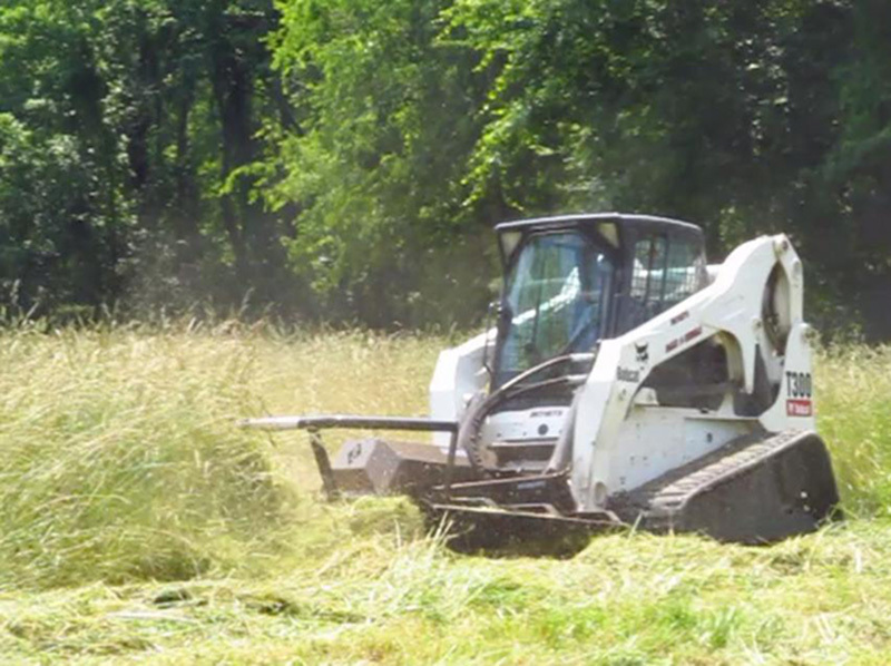 Blue Diamond Skid Steer Attachments Skid Steer Brush Cutter Extreme Duty Open Front Gallery 14