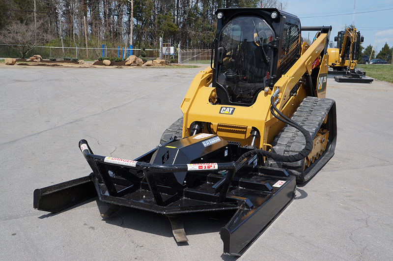 Blue Diamond Skid Steer Attachments Skid Steer Brush Cutter Extreme Duty Open Front Gallery 3