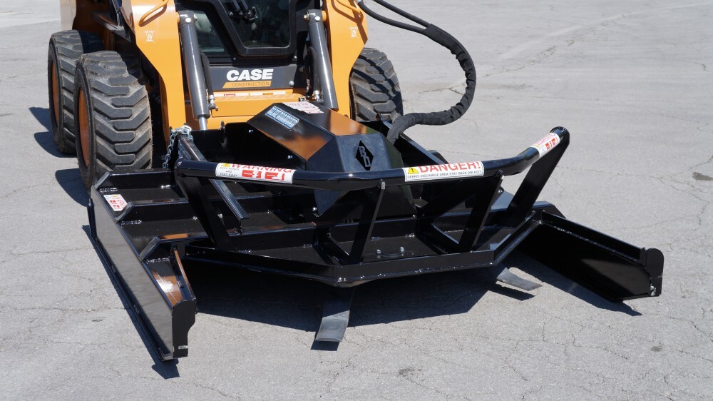 Blue Diamond Skid Steer Attachments Skid Steer Brush Cutter Extreme Duty Open Front Gallery 6