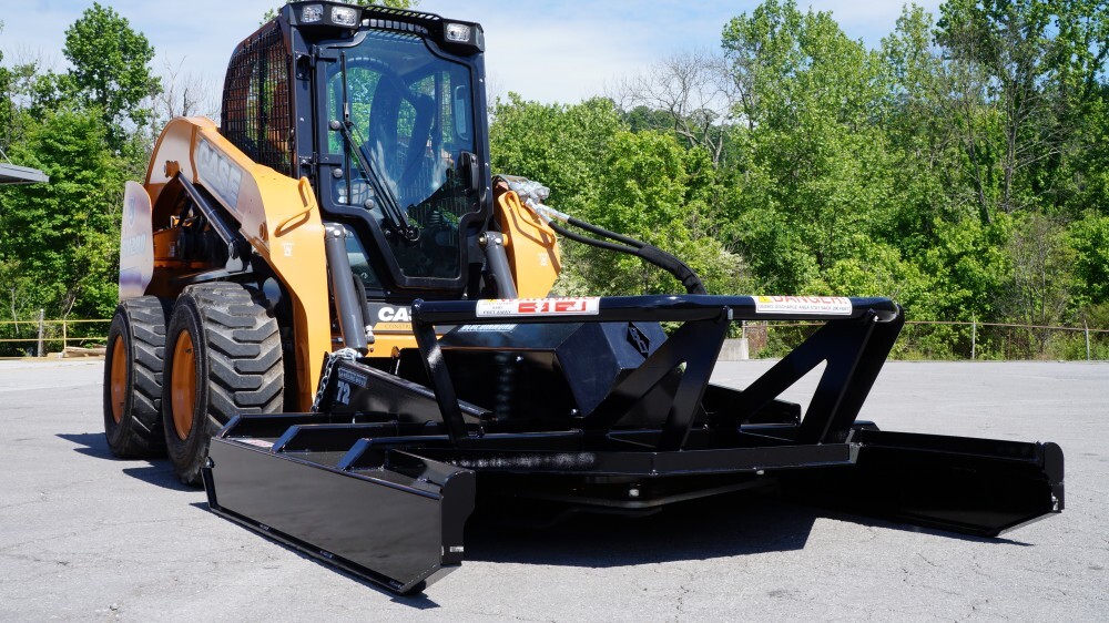 Blue Diamond Skid Steer Attachments Skid Steer Brush Cutter Extreme Duty Open Front Gallery 7
