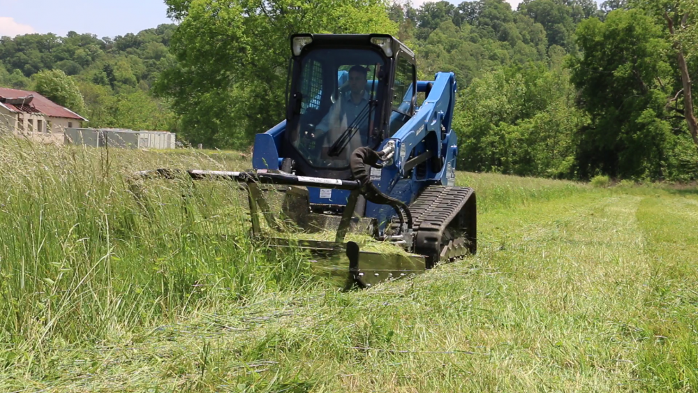 Blue Diamond Skid Steer Attachments Skid Steer Brush Cutter Severe Duty Open Front Gallery 8