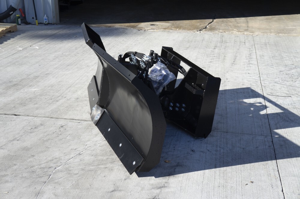 Blue Diamond Skid Steer Attachments Snow Plow V Blade Gallery 3