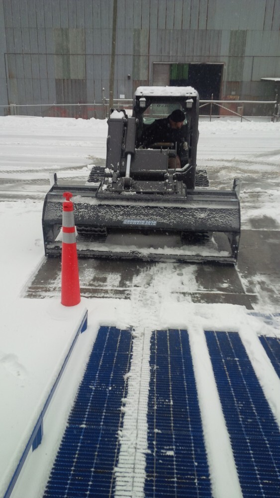 Blue Diamond Skid Steer Attachments Snow Pusher Spec Sheet Gallery 1