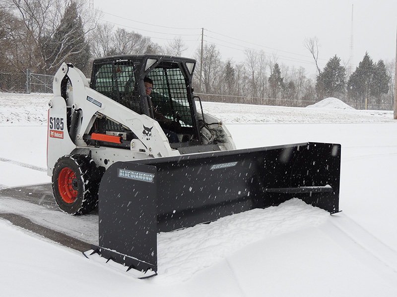 Blue Diamond Skid Steer Attachments Snow Pusher Spec Sheet Gallery 5