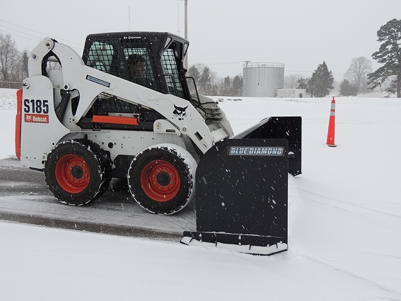 Blue Diamond Skid Steer Attachments Snow Pusher Spec Sheet Gallery 8