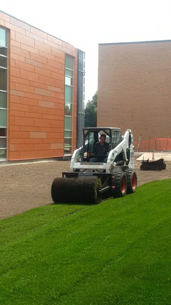 Blue Diamond Skid Steer Attachments Sod Roller Gallery 1