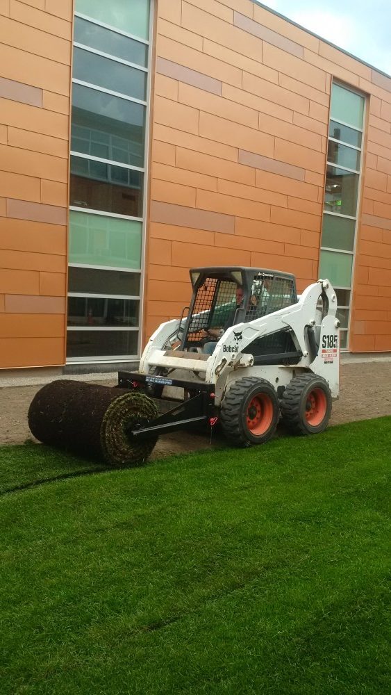 Blue Diamond Skid Steer Attachments Sod Roller Gallery 2