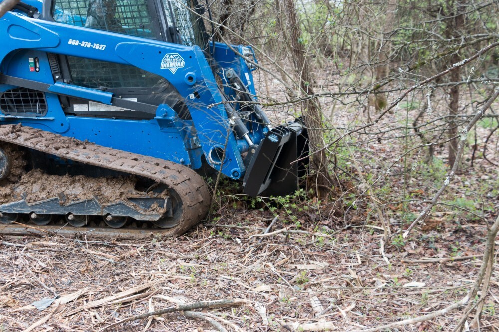 Blue Diamond Skid Steer Attachments Tree Grubber Gallery Gallery 6